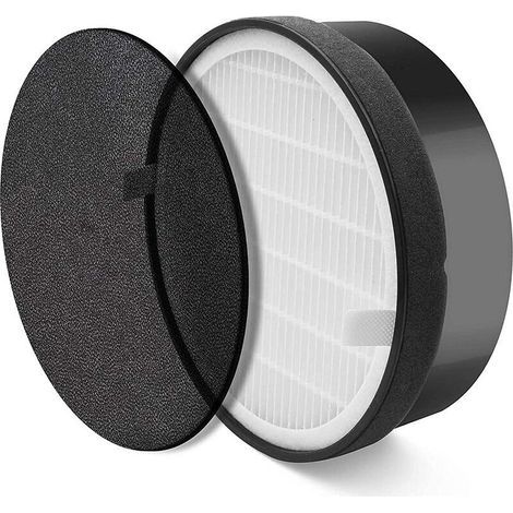 Original LV-H132 HEPA-Luftfilter mit austauschbarem Kohle-Vorfilter, kompatibel mit LV-H132 Luftreinigern. Vergleichbar mit Teil LV-H132-RF – 7,5" x 2,4" x 7,5", 1 Stück. (NICHT P) (1/4)