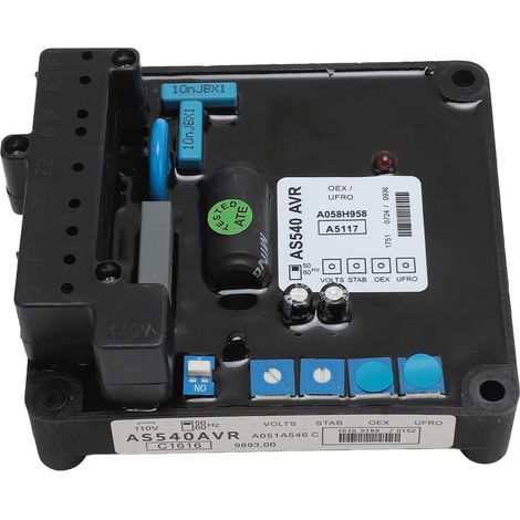 Stabilisateur de tension automatique 110 V AS540 AVR pour groupes électrogènes - Accessoires et pièces détachées - Haute précision (1/5)