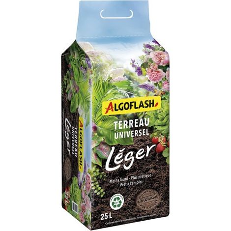 ALGOFLASH. - Terreau léger universel 25 L