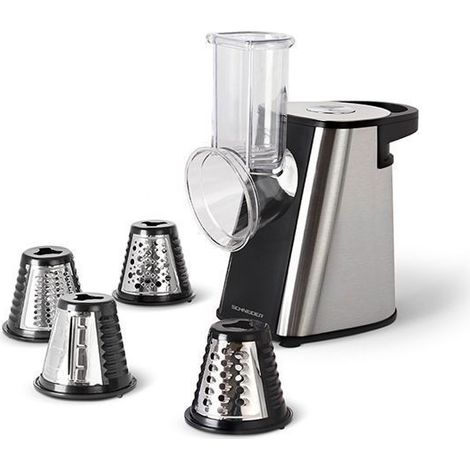 Râpe électrique - SCHNEIDER - SCFP34200X - 4 cônes - 200 W - Pieds antidérapants (1/5)
