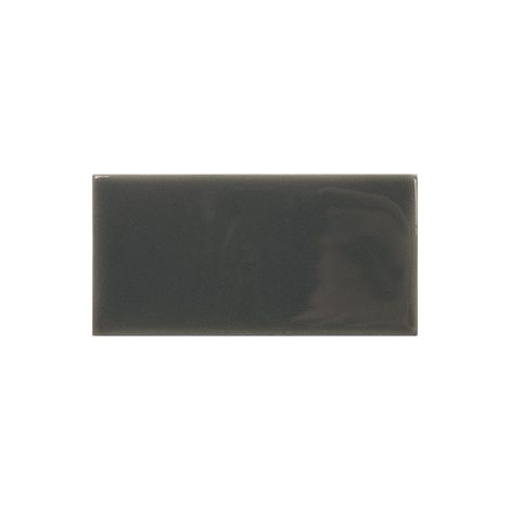 Carrelage mural faience BRISTOL - 12,5x6,2 cm Ebony - Brillant / Poli - boîte de 0.50 m2 - Gioia Materia