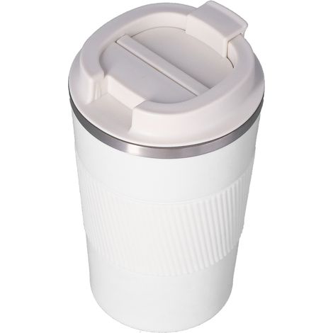 Mug isotherme de voyage 380 ml, tasse à café portable en acier inoxydable sous vide pour voiture et activités de plein air (1/5)