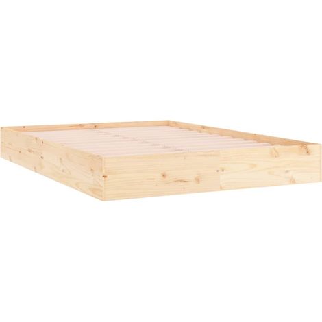 Massivholzbett ohne Matratze 160x200 cm vidaXL