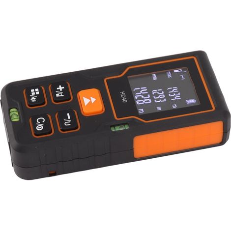 Télémètre laser numérique portable de haute précision pour bâtiments résidentiels, usines et industrie de la construction (40 mètres) (1/5)