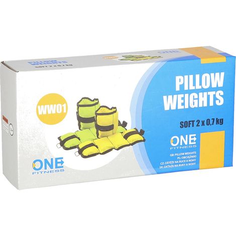 Kissengewichte 2 x 0,7 kg, Gelb