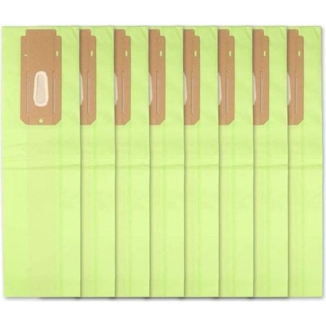 Sacs à aspirateur - Polypropylène - Filtre 0,2 µm - Sac Fermé Avec Joint Étanche - Pour Aspirateurs Verticaux - 8 Unités (1/4)