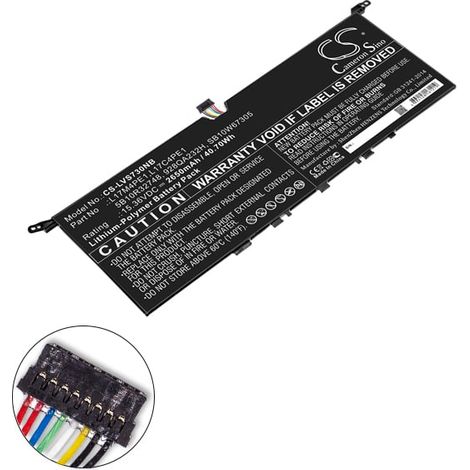 NX - Batterie ordinateur portable compatible Lenovo 15.36V 2650mAh - L17L4PE1 (1/3)