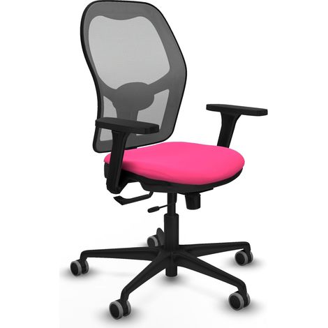 Sedia piqueras y crespo Jorquera similpelle rosa schiuma alta densità (1/2)