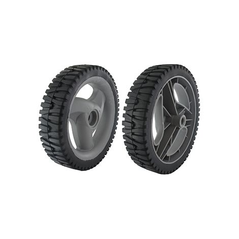 Rueda adaptable Husqvarna - Partner - McCulloch para modelos 6056sm, P5056sm, P4553, P6056, P6556, M4553 Cmhw. Reemplaza original