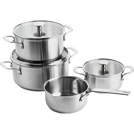KitchenAid Stainless Steel (CC003575-001) silber Topf-Set