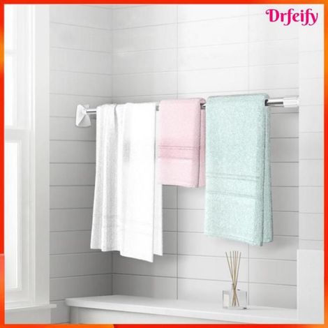 Tringle à rideau de tension - - H44959 - Extensible 50-80 cm - Blanc - Sans perçage (1/5)