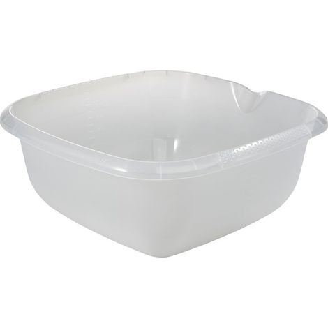 keeeper Bacinella Universale con Beccuccio, Con Angoli, 13 L, 38 x 38 cm, Björk, Trasparente (1/5)