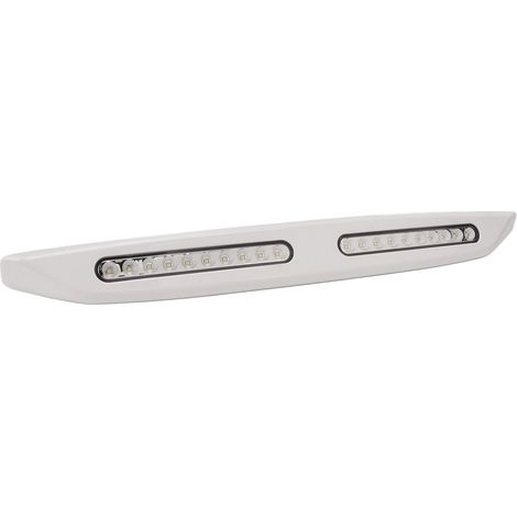 Barre lumineuse pour camping-car, 20 LED, pour terrasse, étanche 12 V, pour éclairage extérieur, pour yachts, camping-cars, blanche (1/5)
