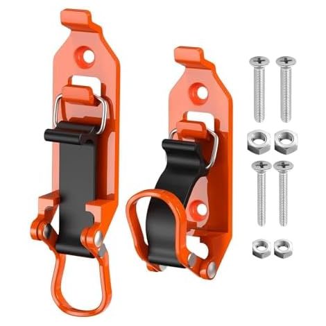 Support mural métallique pour pelle de toit, porte-outils, support utilitaire, accessoire sécurisé pour camion et camping-car, kit de montage d'origine (1/5)
