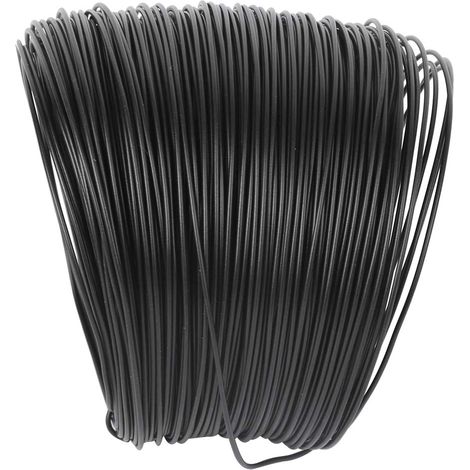 Attache-câble en fil de fer galvanisé, accessoire de quincaillerie, 100 mètres, 0,55 mm, pour bonsaï (1/5)