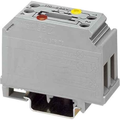 Phoenix Contact Erdtrennklemme GTF 76/230 110-250V AC/DC grau (1/2)