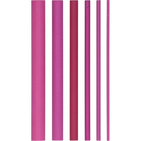 Rubin-Schärfstab, Körnung 3000, 10 cm zylindrischer Schleifstein, Schleifmittel, Polierstein, Wetzstein (1/4)