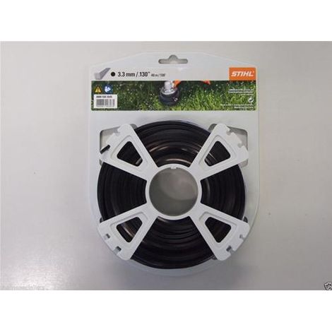 Filo di taglio quadrato STIHL decespugliatore 00009302645 - 3,3 mm - 38 m
