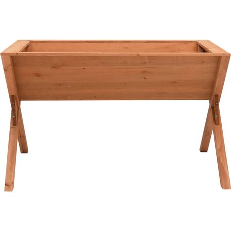 Jardinière, Pot de Fleurs d'extérieur, 90x55x56 cm Bois de sapin OIB7162E (1/5)