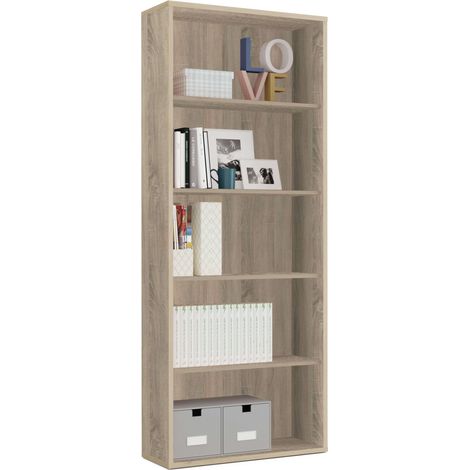 MUEBLES PITARCH Estanterías 2 Roble Cambrian - ref: 6093-LI (1/4)
