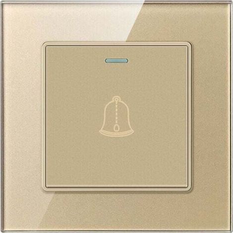 Bouton Sonnette Exterieur, Bouton de sonnette(or) (1/5)