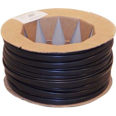Guaina PVC Flessibile diametro 10mm Nero 105° bobina da 200m