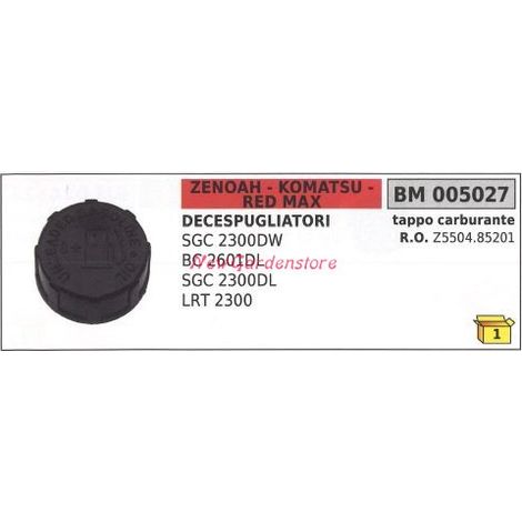 Tappo serbatoio carburante motore ZENOAH decespugliatore SGC 2300DW 005027