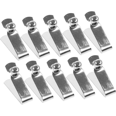 Lot De 20 Clips À Ressort En V 6 mm Pour Tube (1/5)