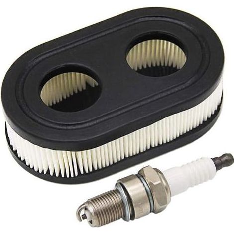 Filtre à air & Bougies d’allumage pour Moteurs Briggs & Stratton 550E 550EX Série Eco-Plus 575EX remplace Le 798339 798452 593260 093000er 09P0000 Moteur 4247 5432 5432K (1/5)