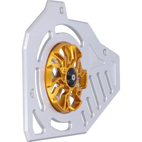 Kühlerlüfterschutzgitter für Yamaha Nmax 155, 125 und 150 (2015–2020), drehbares Aluminiumgitter, schwarz, Steinschlagschutz (1/5)