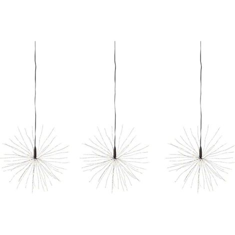 Decoration exterieure led 270 lumieres blanc chaud noir - markslojd - meteore 218157908 (1/2)