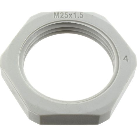 ecrou presse étoupe - en polyamide - iso63 - gris - blm distribution 102632