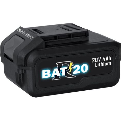 batteria al litio per utensili ribimex 20v 4 ah