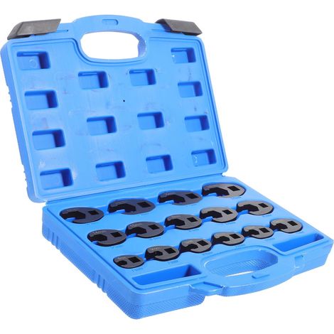 15 Pièces Jeu de Clés Plates à Fourche 8 à 24mm pour Lignes (1/4)
