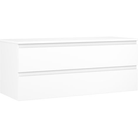 Mexen Orio mobiletto da bagno sottolavabo 120 cm con piano, 2 cassetti, bianco opaco - 91A10-12047-2-BFFC01 (1/5)