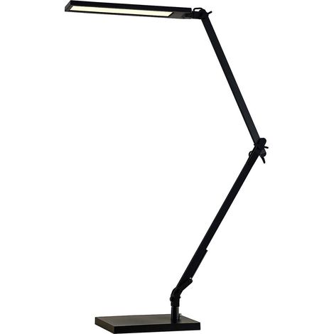 LED-bordslampa "Antisa" aus syntetmaterial für arbetsrum / kontor von Lindby