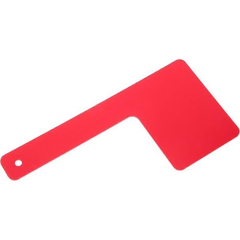 Pièce de rechange pour drapeau de boîte aux lettres en acrylique durable, drapeau de boîte aux lettres rouge (1/5)