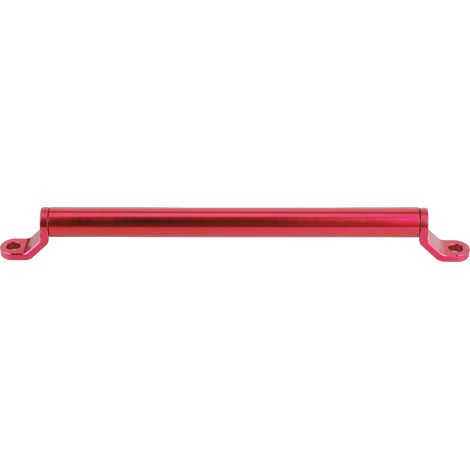 Barre stabilisatrice, barre transversale et pièces d'extension et de renforcement de guidon en alliage d'aluminium usiné CNC, adaptées aux motos (rouge). (1/5)