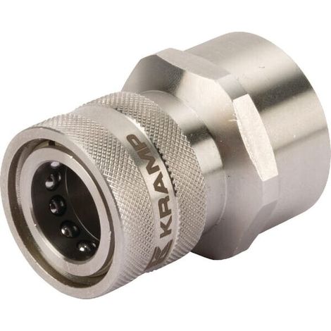 Accoppiamento rapido femmina diametro18,2mm x F 1/4" Inox UNIVERSALE 2704140KR