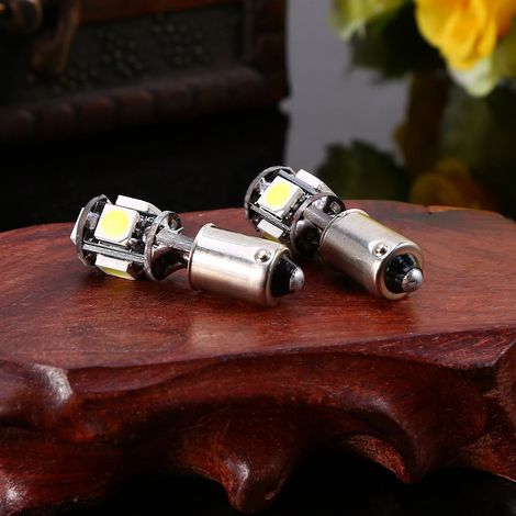 2 pièces Feux LED Décodeur Blanc pour Intérieur Auto, Remplacement pour Veilleuses Latérales (1/5)