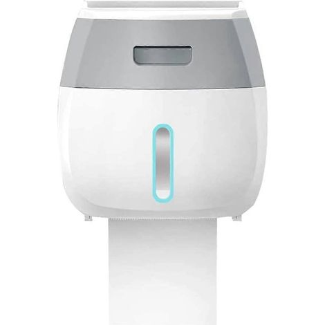 Distributeur de papier toilette mural beige, distributeur d'essuie-mains pour la maison, la cuisine et le café. (1/5)