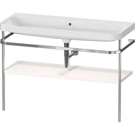 Set c-bonded Duravit Happy D.2 Plus con soporte metálico,