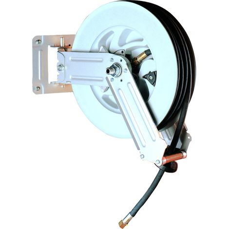 Enrouleur automatique orientable de tuyau d'air caoutchouc (1/3)
