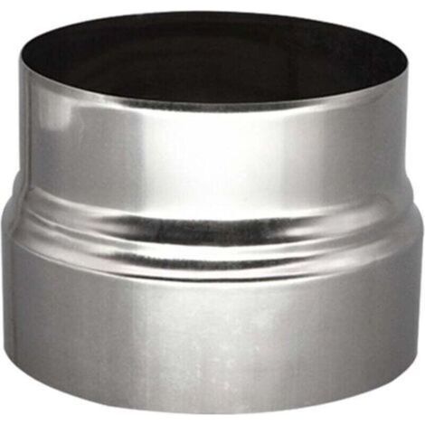 Ofenrohr-Reduzierstück 120 mm auf 110 mm – Ofenanschluss – Edelstahl – Schornsteinrohr-Reduzierstück (1/5)