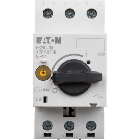 Interruttore automatico per motori 3P 4kW 10A PKM0-10 072729