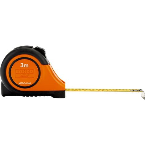 Bahco MTB-3-16-M Maßband 3 m Kohlenstoffstahl (1/4)