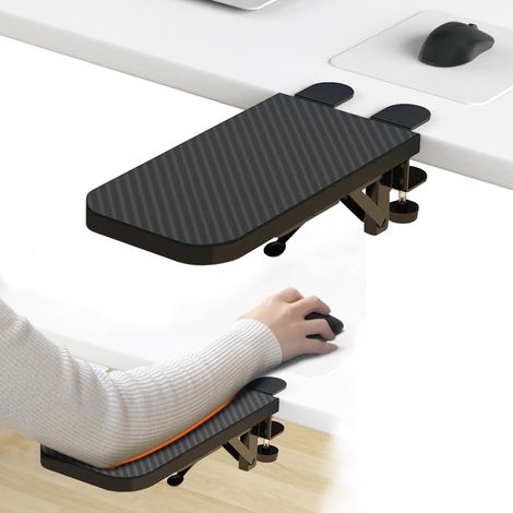 Support de bras d'ordinateur Repose Poignet Ergonomique, Extension de bureau d'ordinateur, adaptée à la maison et au bureau (1/5)