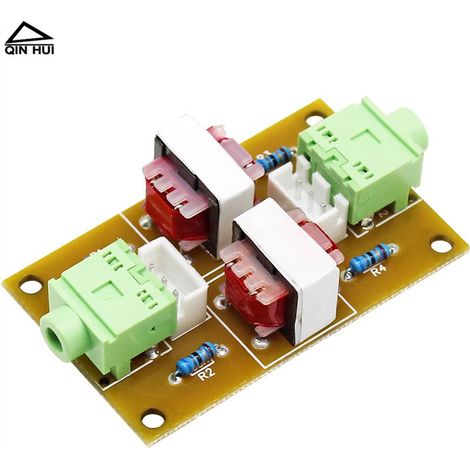 Stereo-Audioisolator, Rauschfilter zur Unterdrückung von Massestörungen, Audiostrom-Rauschunterdrücker für Computer (1/4)