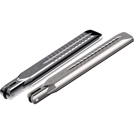 [1948-rubi] Kit de deux molettes Rubi D6mm et 10mm Silver