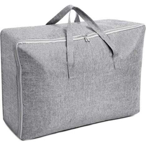 Rangement Sous Lit Pliable Closet Organizer Sac de Rangement pour Couette Imperméable avec Poignées Renforcées pour Édredons Couvertures Oreillers (1/5)
